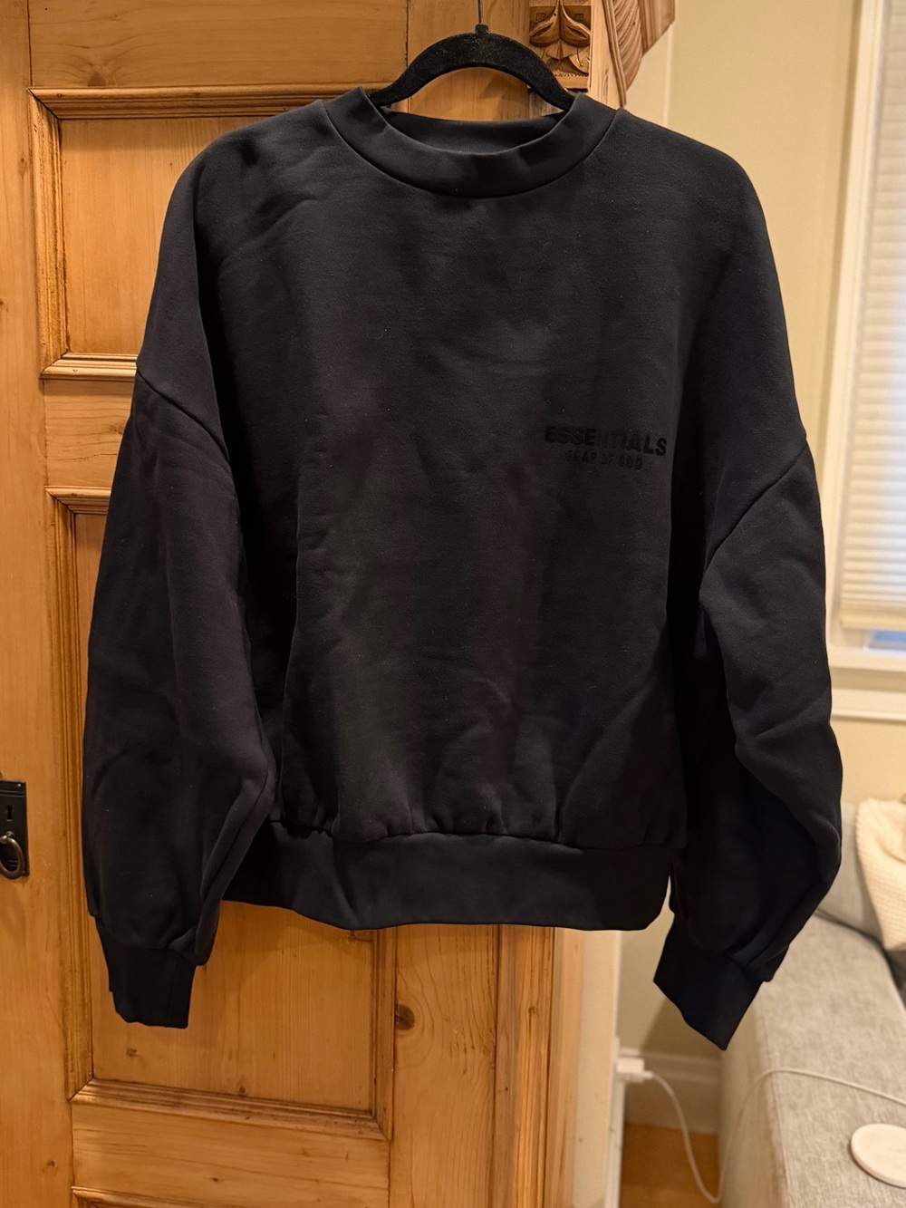 Fear of God Black Crewneck Sweatshirt